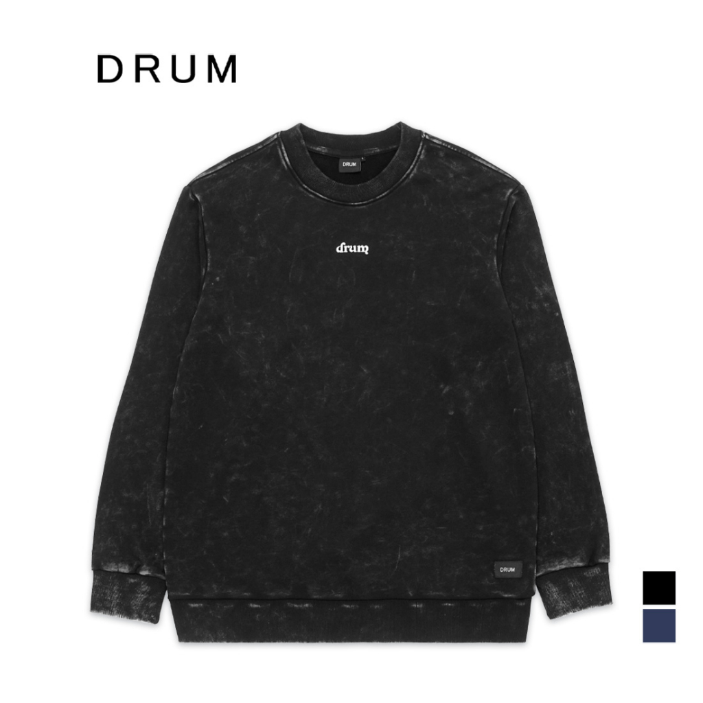 DRUM SELECT Cursive Jumper Black/Green Shopee Malaysia