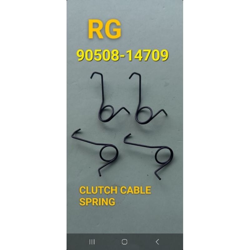 RG CLUTCH CABLE SPRING 9050814709 Shopee Malaysia