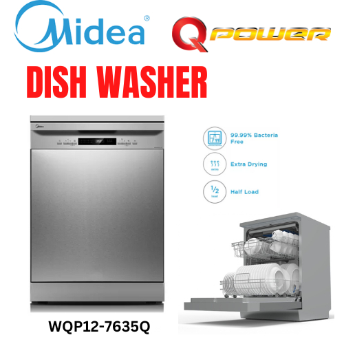 Midea Freestanding Dishwasher WQP12-7635Q