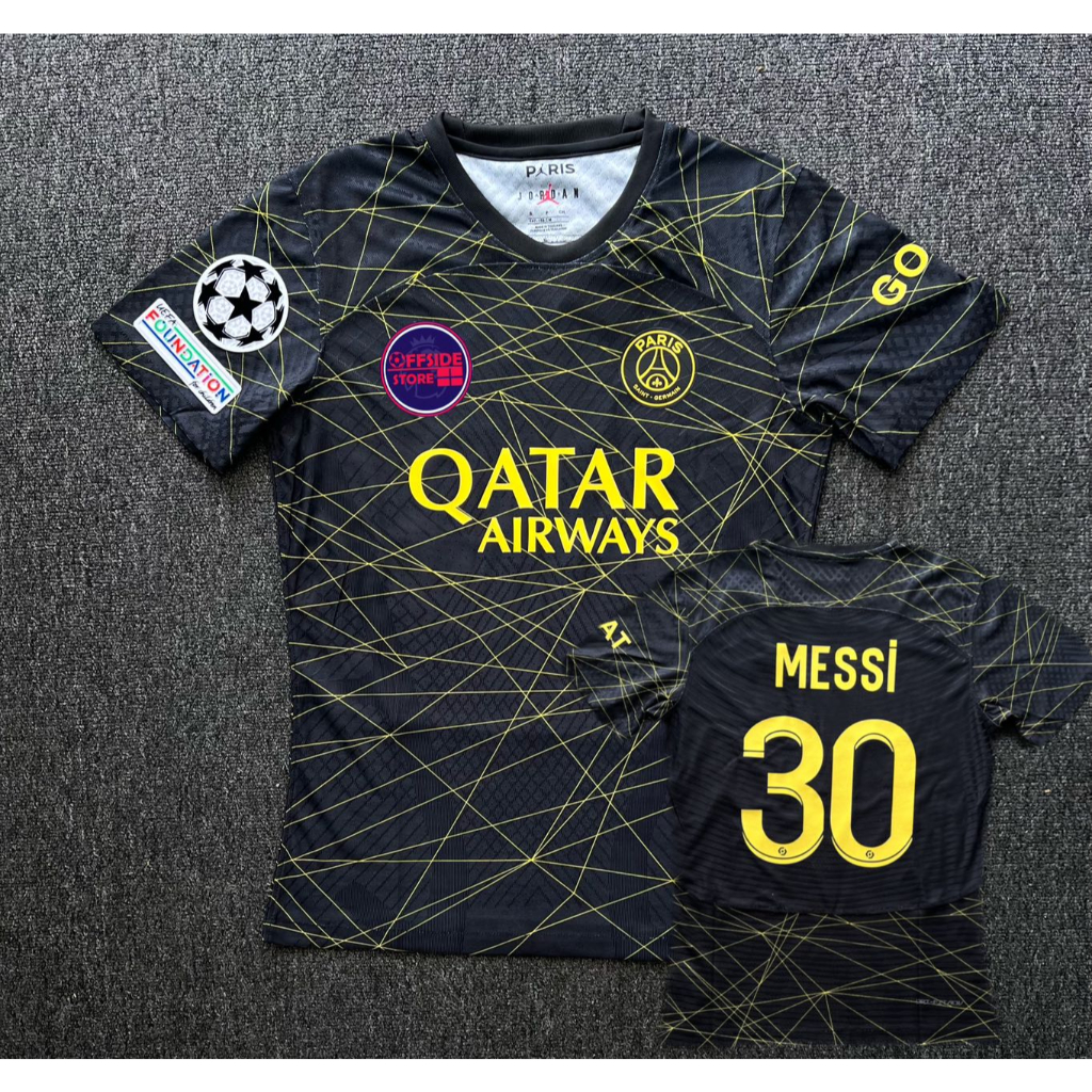 Paris Saint-Germain Away Stadium Shirt 2022-23 - Womens with Messi 30  printing