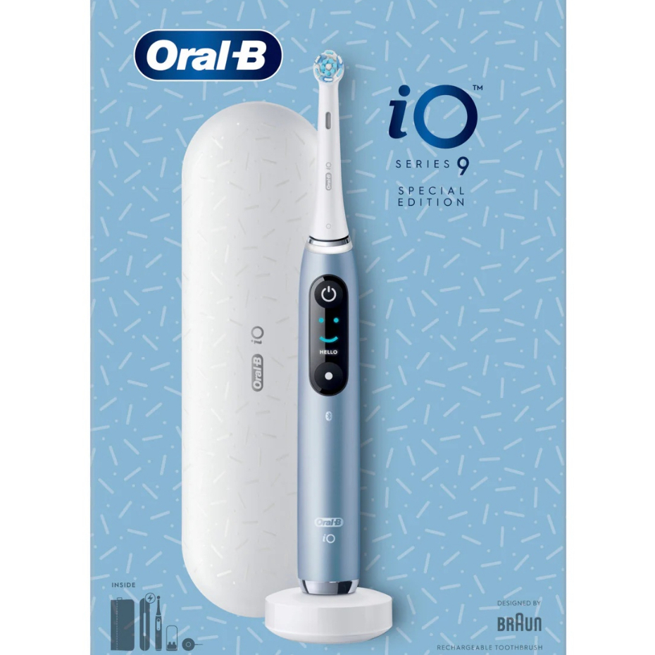 Genuine/Original OralB iO Series iO9 Toothbrush Special Edition Aqua