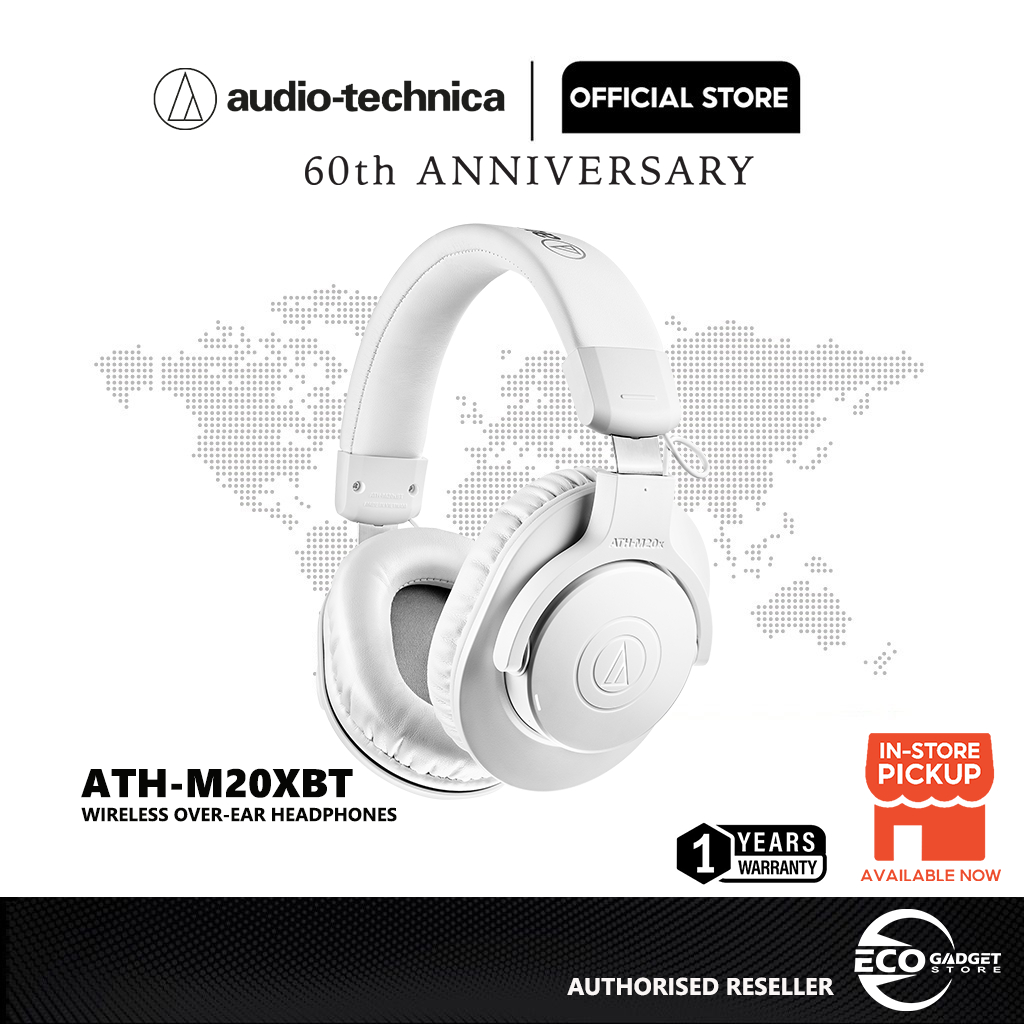 Audio-Technica Wireless Over-Ear Headphones ATH-M20xBT