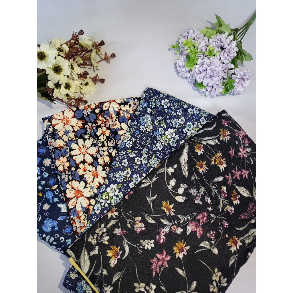 Kain Batik Floral/ Sarung Batik Floral VIRAL (SIAP JAHIT)