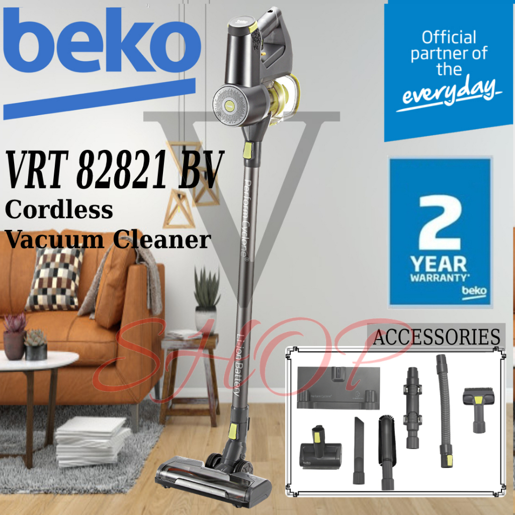 BEKO CORDLESS VACUUM CLEANER VRT82821BV Shopee Malaysia