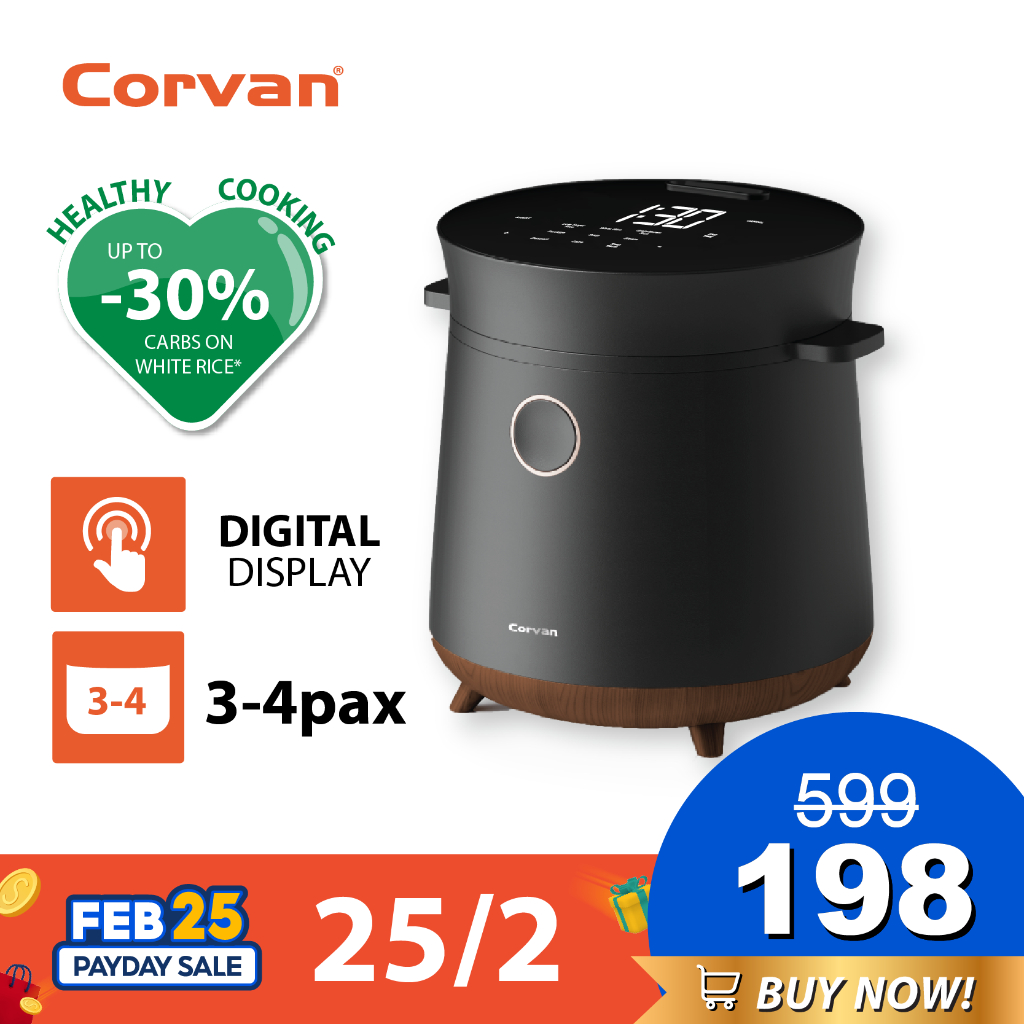 Corvan Low Sugar Rice Cooker C15 with 8 Programs Shopee Malaysia