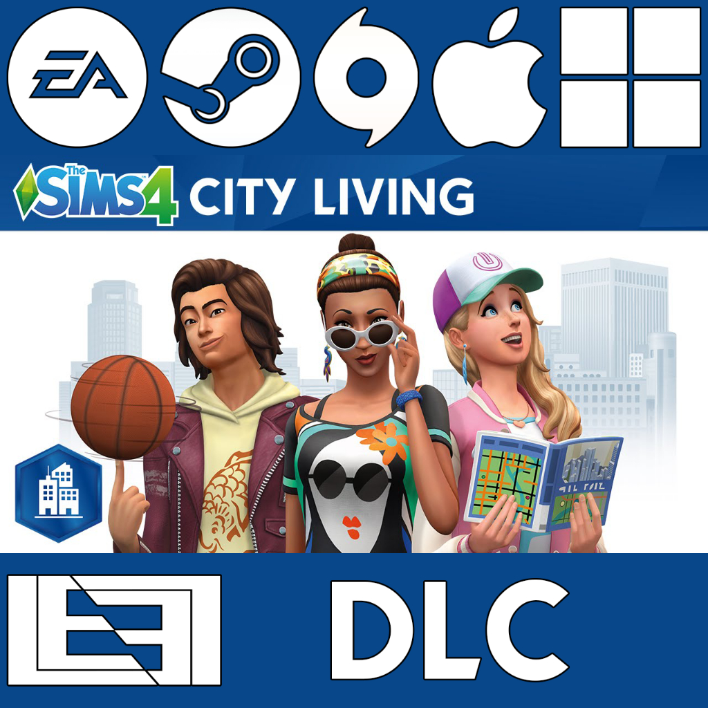 The Sims 4: City Living Expansion Pack [Mac/Win][Online][EA/Steam/Epic]