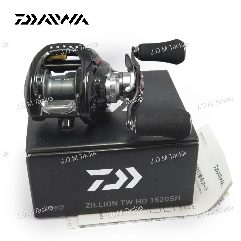 BRAND NEW DAIWA Fishing reel ZILLION TW HD 1520 Baitcasting Reel