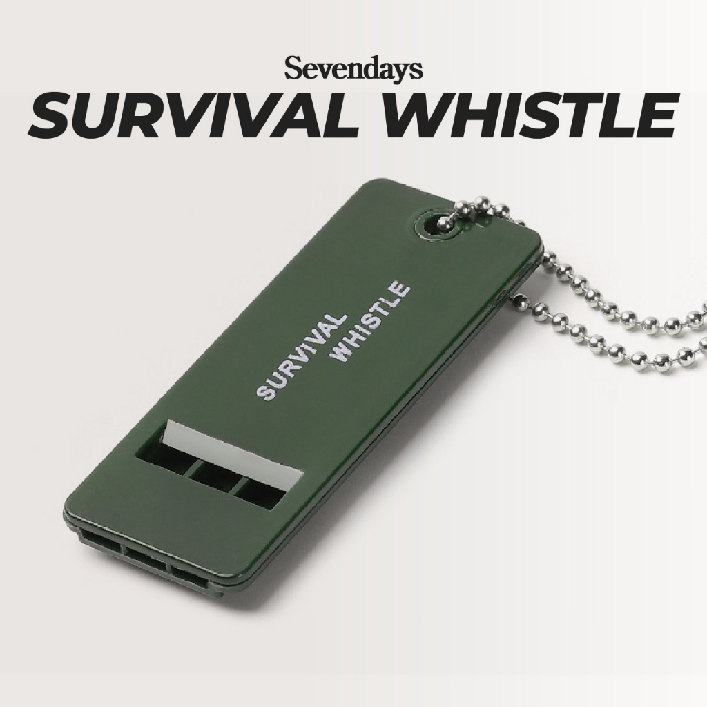 Survival Whistle Emergency Safety Outdoor Camping Hiking Fishing Pancing Referee Sport Wisel Sukan Kadet Pengakap Kawad