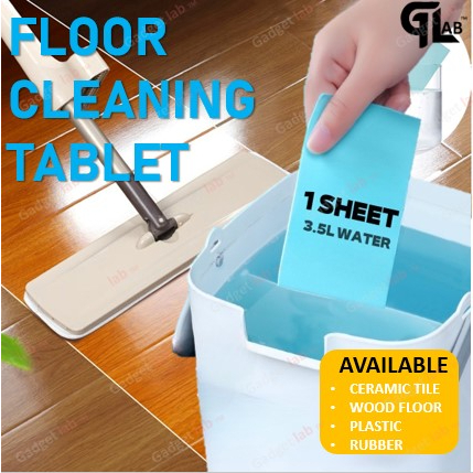 【 1Pack 30Sheet 】 Magic Floor Cleaning Tablet Seafresh / Lavender Multi Effect Floor Cleaning Pencuci Lantai