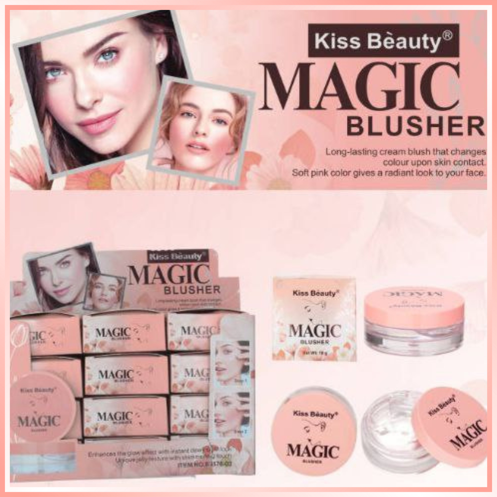 KISS BEAUTY MAGIC CREAM BLUSHER 8317003 18g Shopee Malaysia