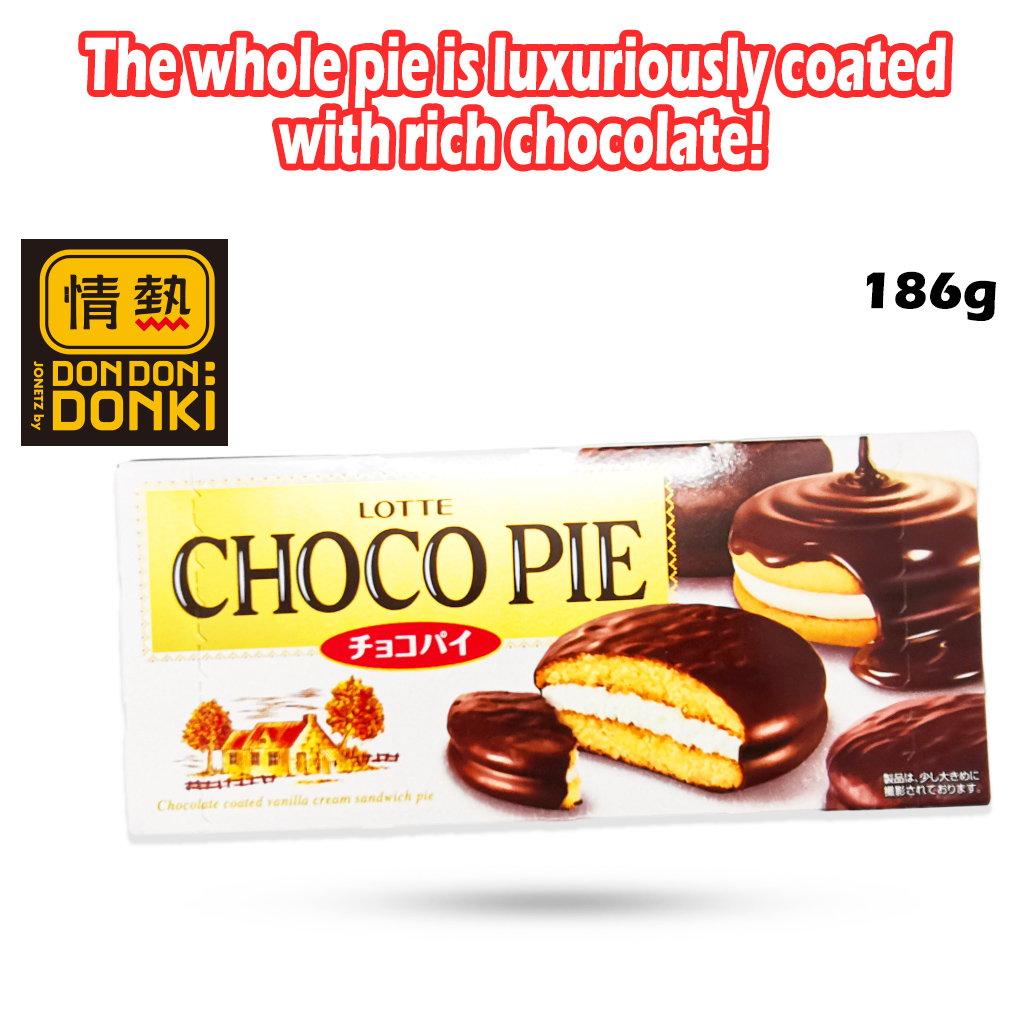 [DONKI] LOTTE Choco Pie 186g | Shopee Malaysia