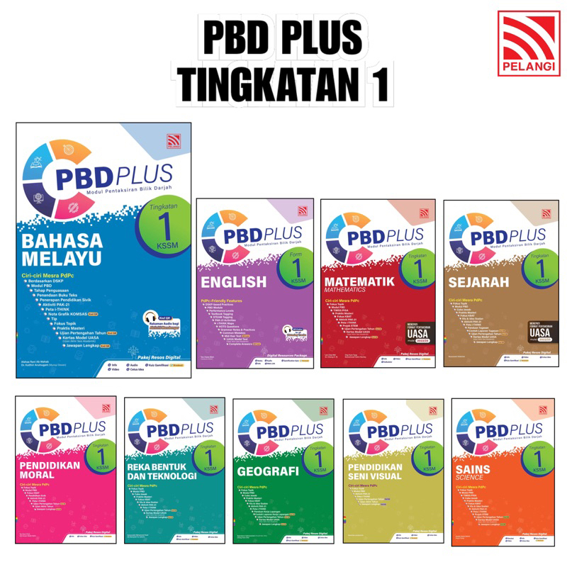 Buy [MBO] 2023 Buku Latihan PBD PLUS KSSM / UASA Tingkatan 1