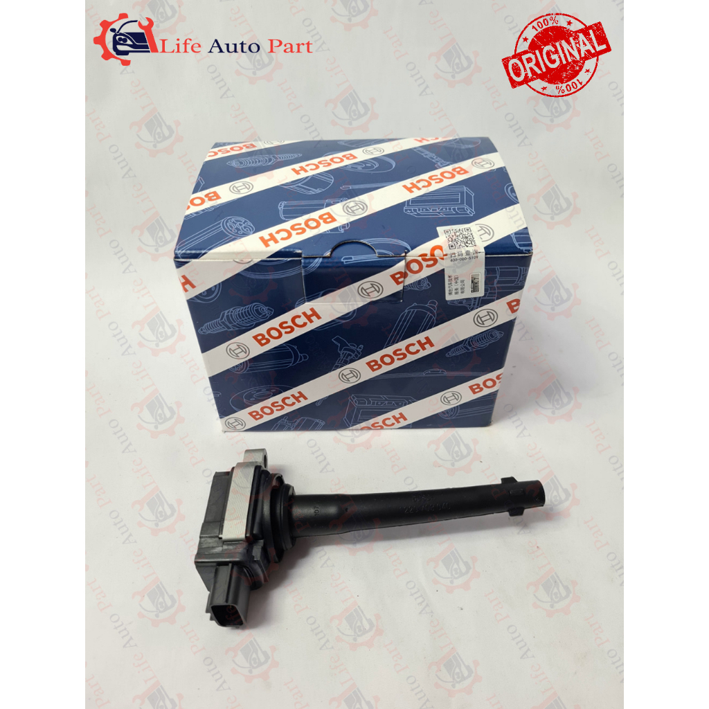 (1PCS）ORIGINAL BOSCH Ignition Plug Coil Nissan XTrail T31/ Latio / Livina / Sylphy G11 / Teana