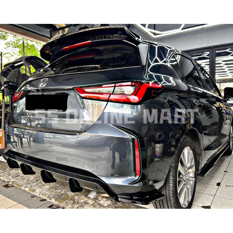 Honda City Gn2 2020 2021 Rs Rear Bumper Diffuser Lip Lips Bodykit ...