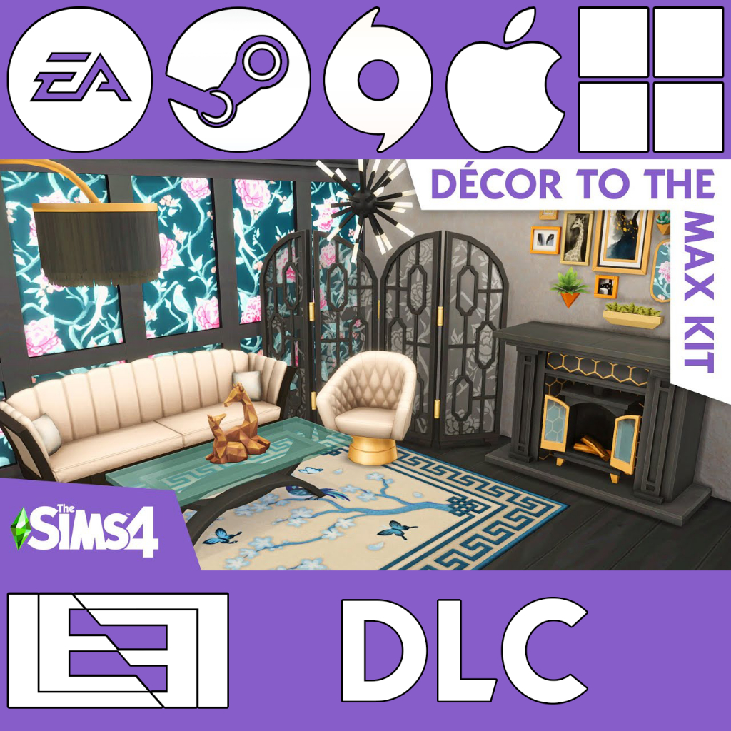 The Sims 4: Decor to the Max Kit [Mac/Win][Online][EA/Steam/Epic]