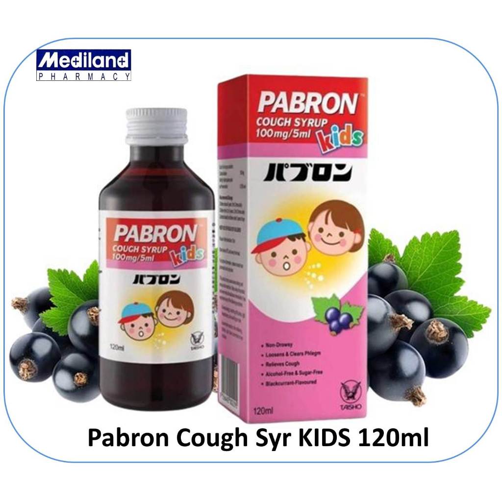 Pabron Cough Syrup KIDS 120ml (exp08/2024) Shopee Malaysia