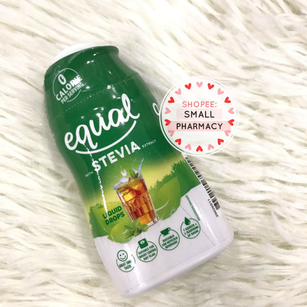 Equal Stevia Sweetener Drops 48ml Zero Calorie 709429 Shopee Malaysia