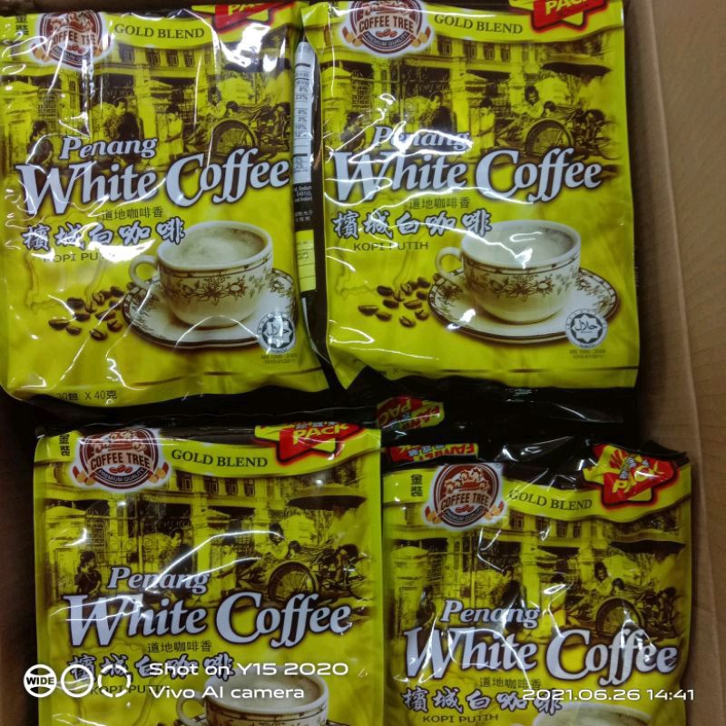 槟城白咖啡PENANG WHITE COFFEE（30sachets*40g）