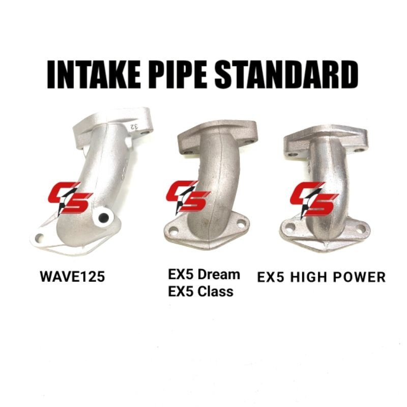 EX5 HIGH POWER EX5 DREAM CLASS 1 WAVE125 WAVE125X WAVE125S INTAKE PIPE ...