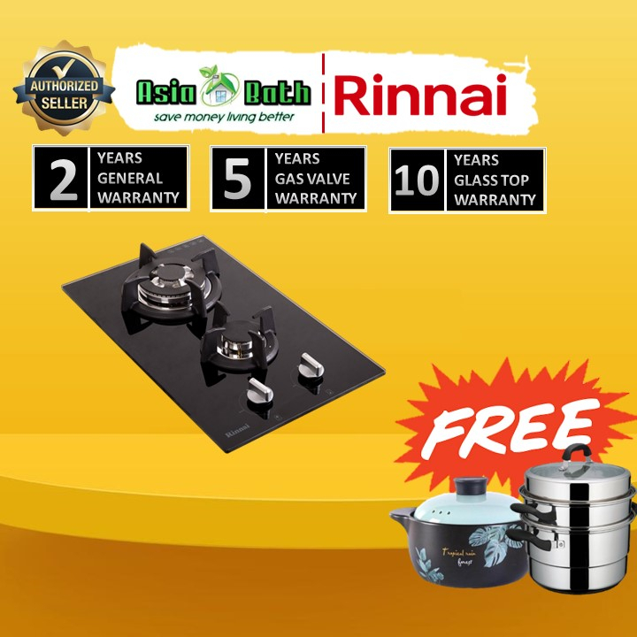 Rinnai RB3312S GBS Domino Modular Gas Hob Rinnai RB3312SGBS