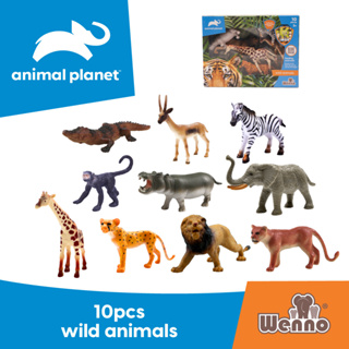 Wenno x Animal Planet 10-12pcs Animal Figurines in window box Animal Toys  Collection for Kids Mainan Budak Perempuan | Shopee Malaysia