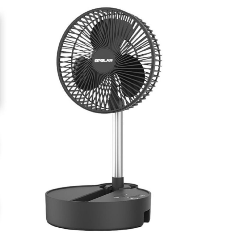 OPOLAR WH71 10,000mAh Oscillating Folding Adjustable Height Stand Fan Rechargeable Battery