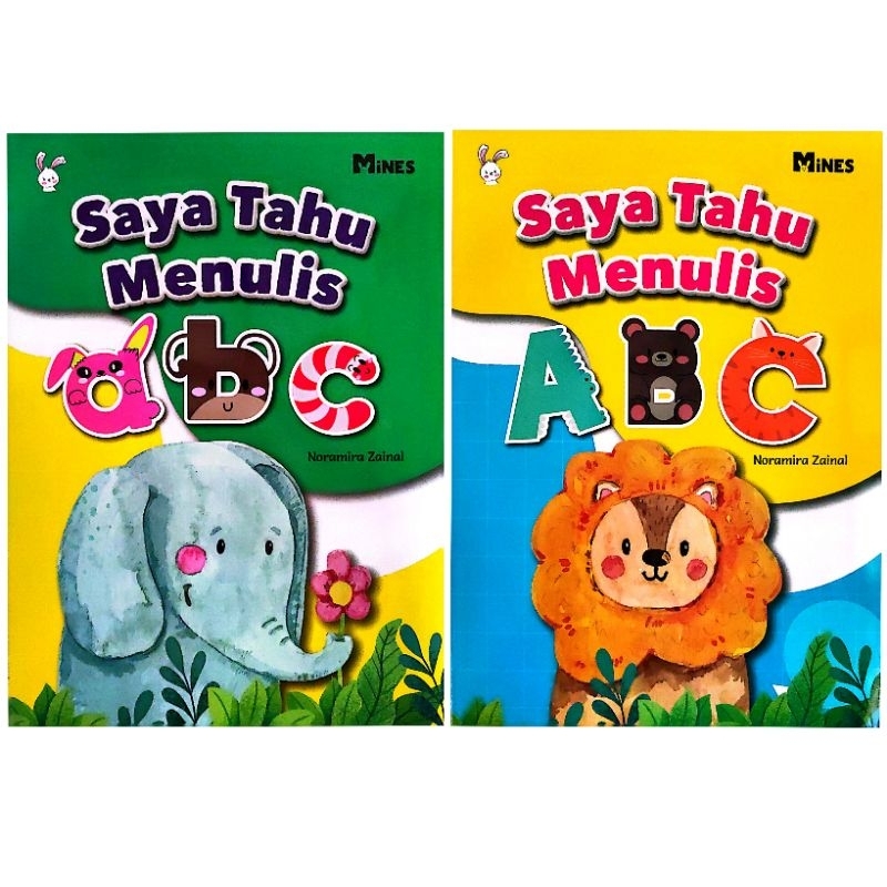 Mines Kids Saya Tahu Menulis ABC Activity & Learning Book Preschool Educational