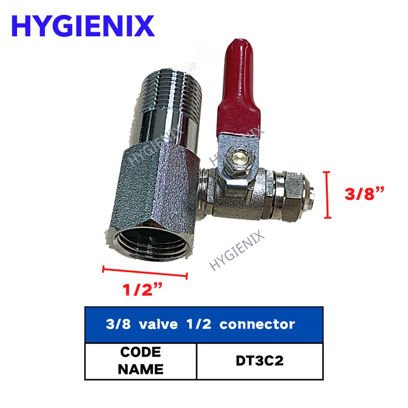 Water Filter Valve Connector size 1/4 & 3/8 Inch Shopee Malaysia