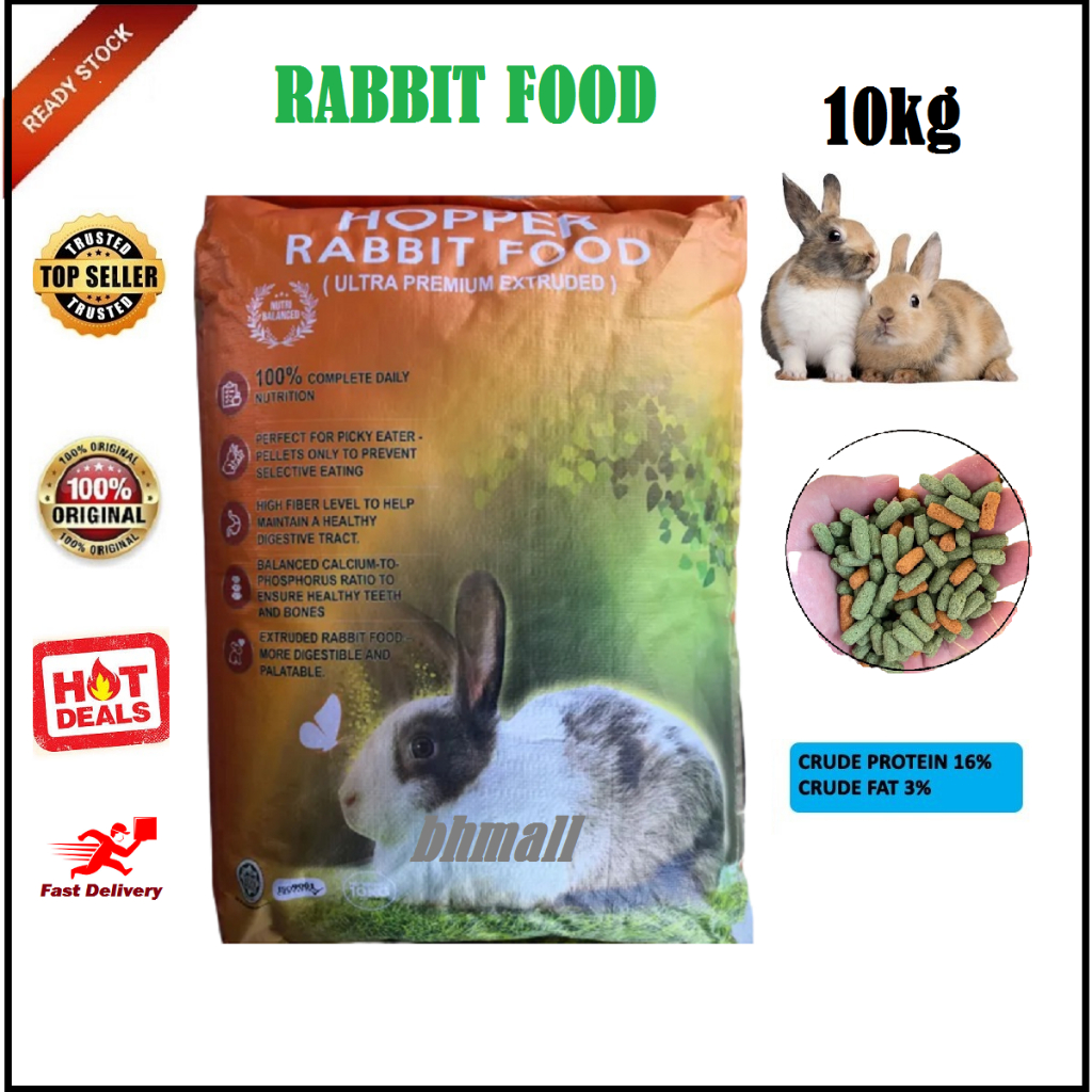 Ready Stock Hopper Rabbit Food 10kg | Shopee Malaysia