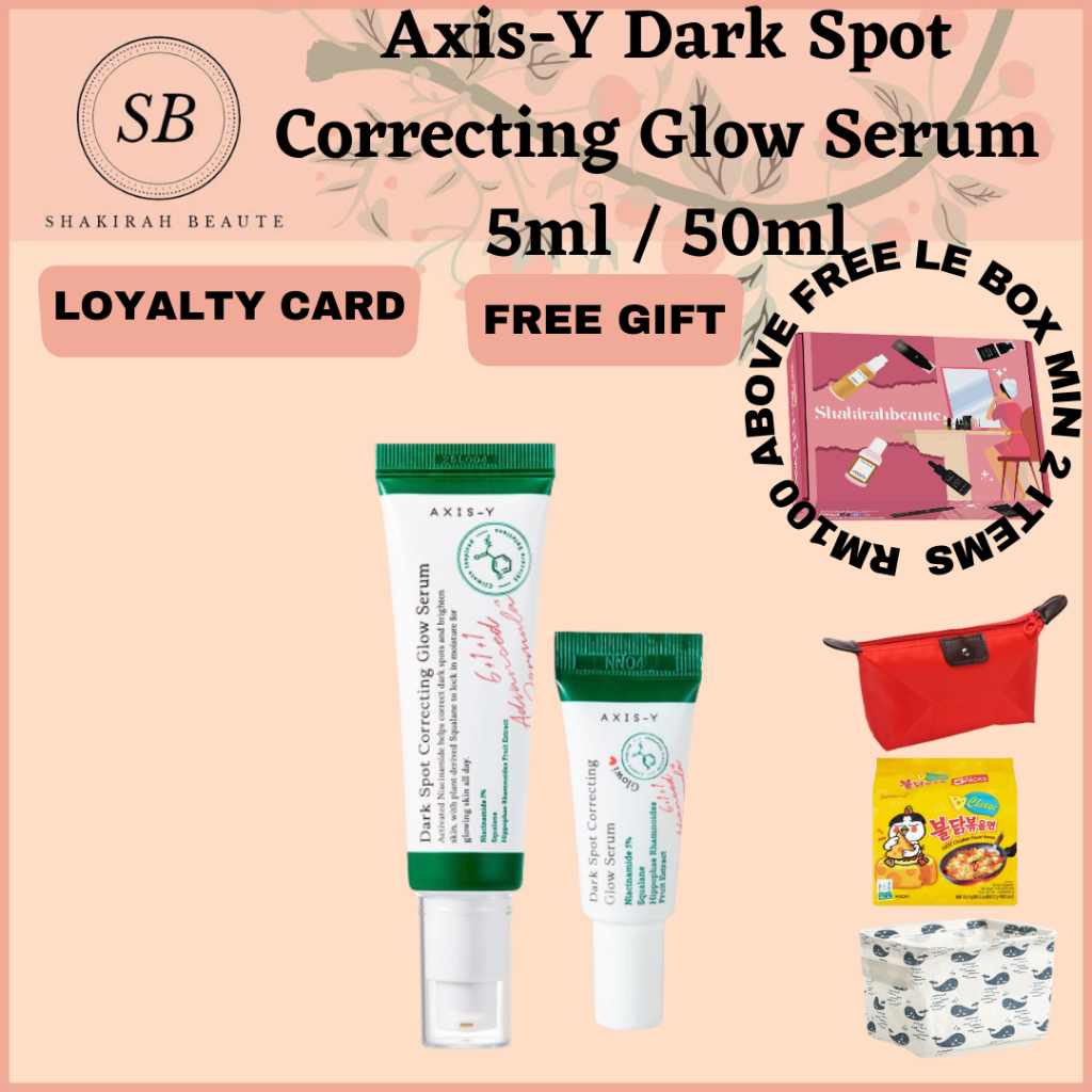 Axis-Y Dark Spot Correcting Glow Serum 5ml / 50ml