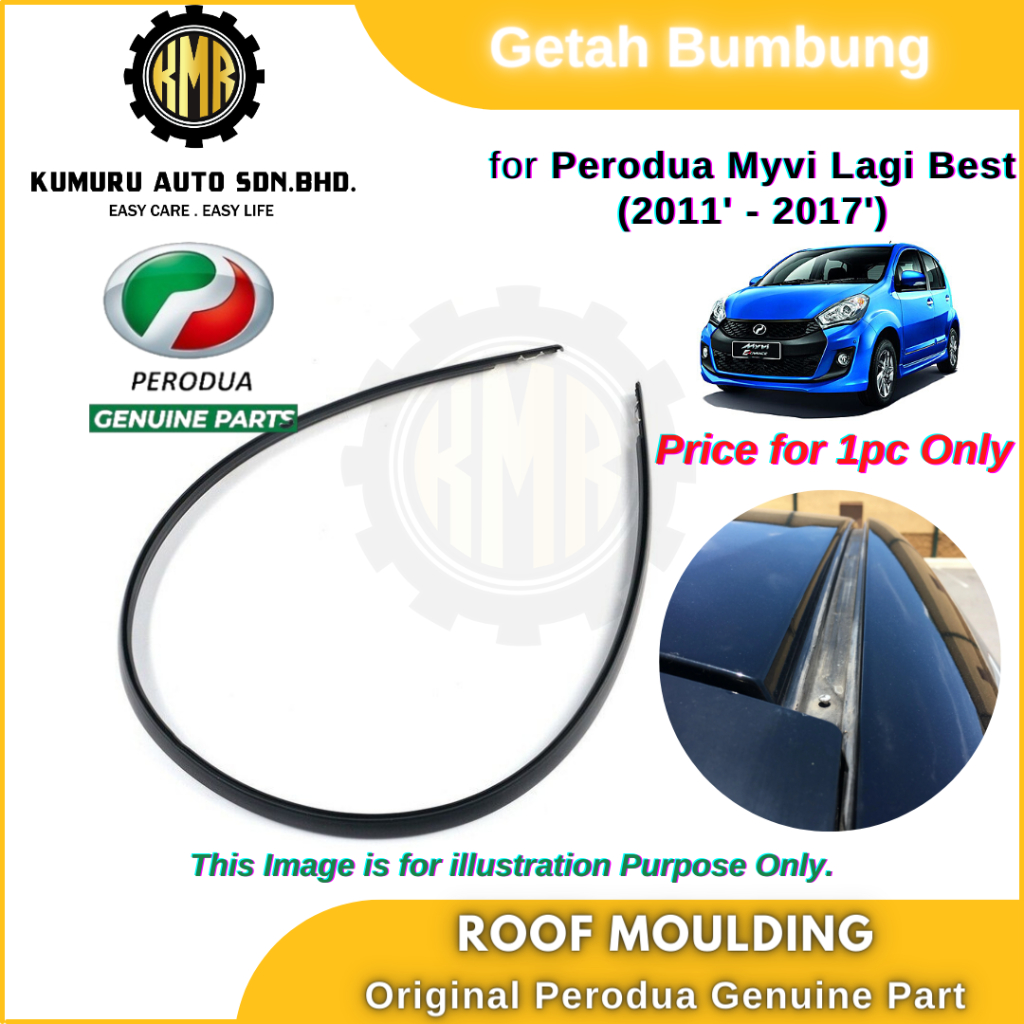 Original Perodua Roof Lining Moulding for Perodua Myvi Lagi Best Myvi