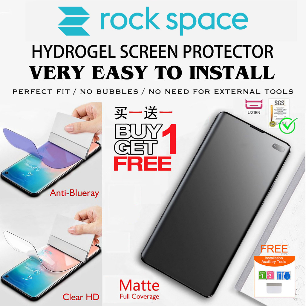 ROCK SPACE Hydrogel Screen Protector All Model Vivo X90 V25 Pro V25e