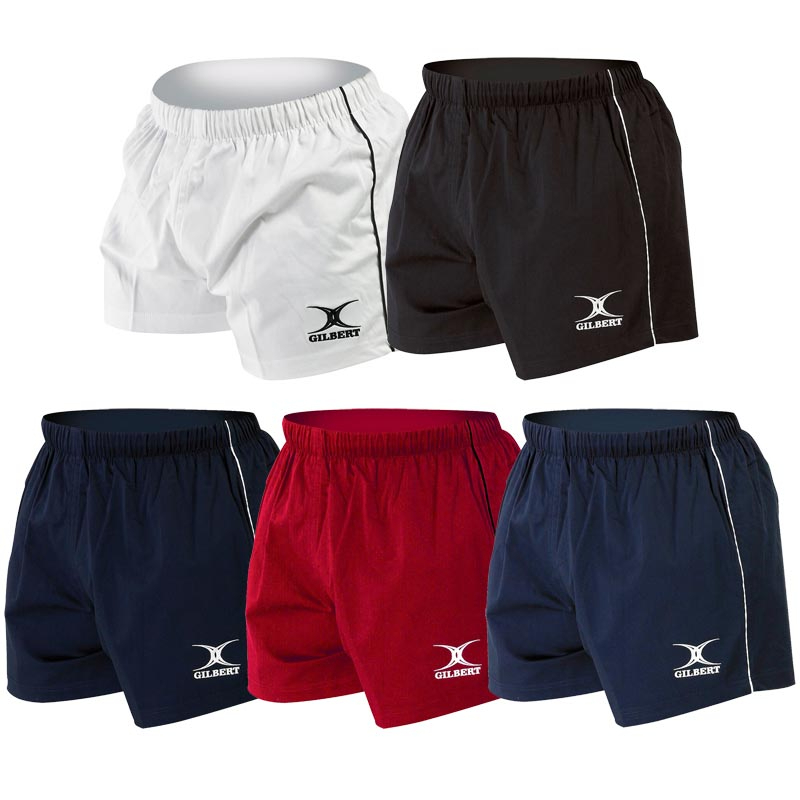 GILBERT MATCH SHORTS PANT - BLACK / NAVY LIKE CANTERBURY SELUAR RAGBI SEKOLAH RENDAH MSSDT MSSM