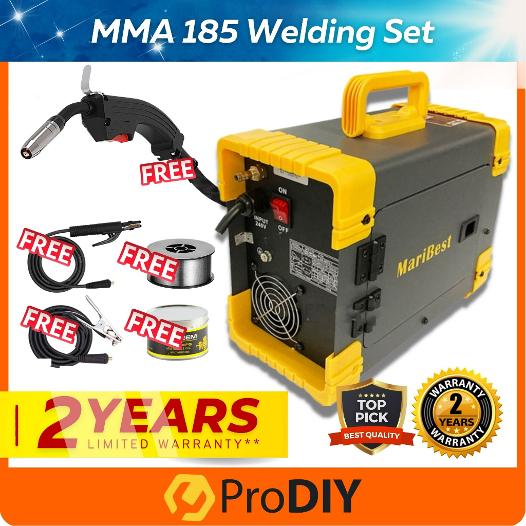 PRODIY MIG-185 Welding MIG Welding Set MIG Welding Machine Mesin ...