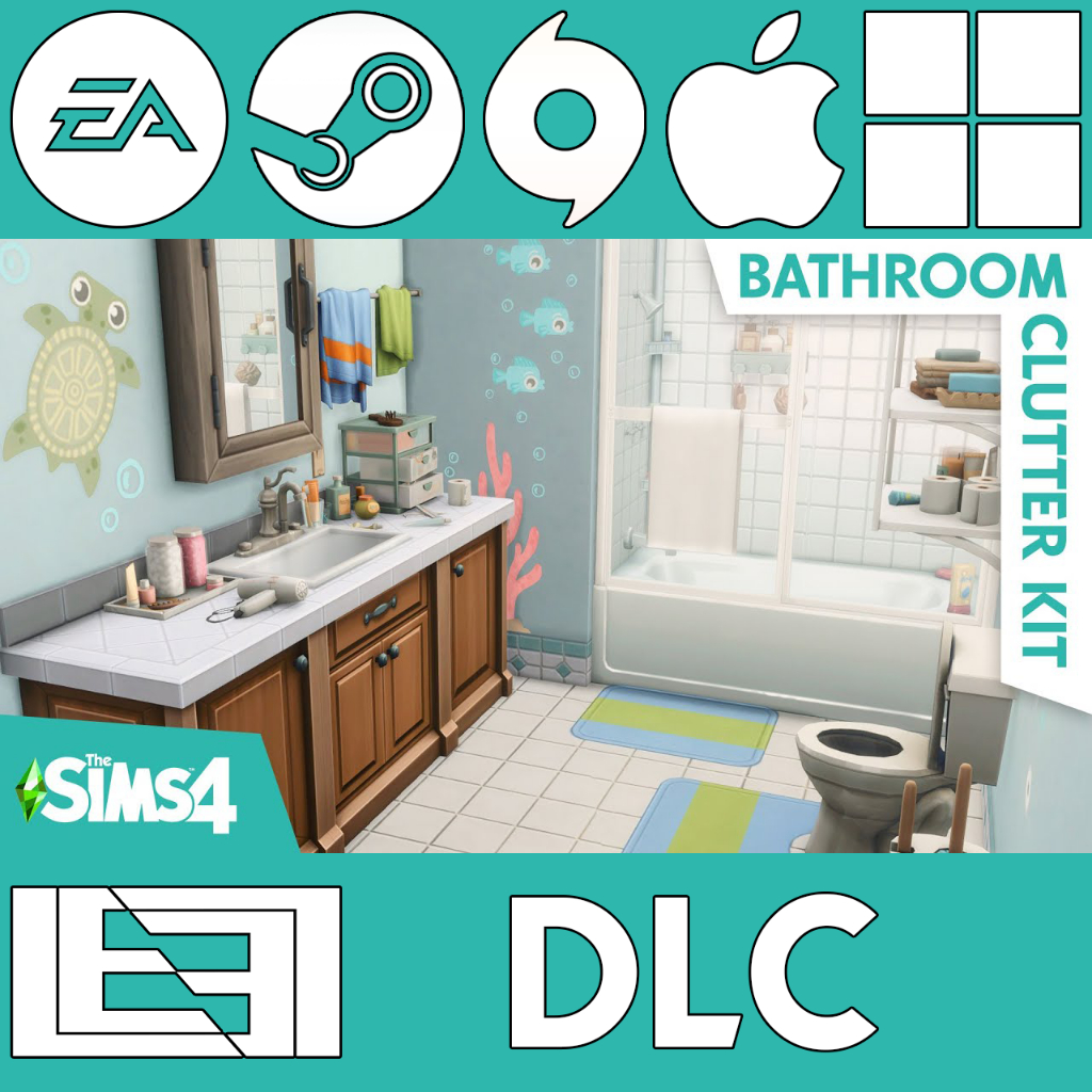 The Sims 4: Bathroom Clutter Kit [Mac/Win][Online][EA/Steam/Epic]