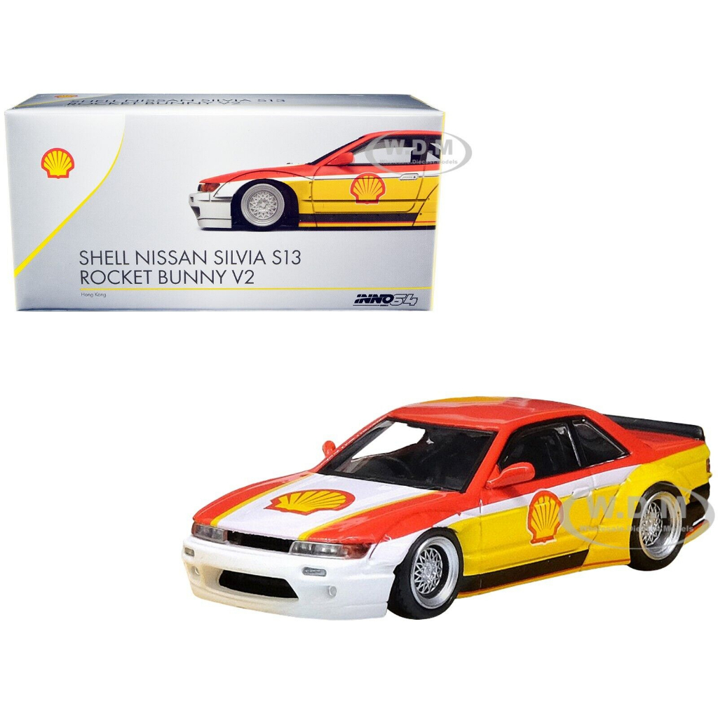 Inno64 Inno-Models Nissan Silvia S13 - V2 Pandem Rocket Bunny - Shell Livery