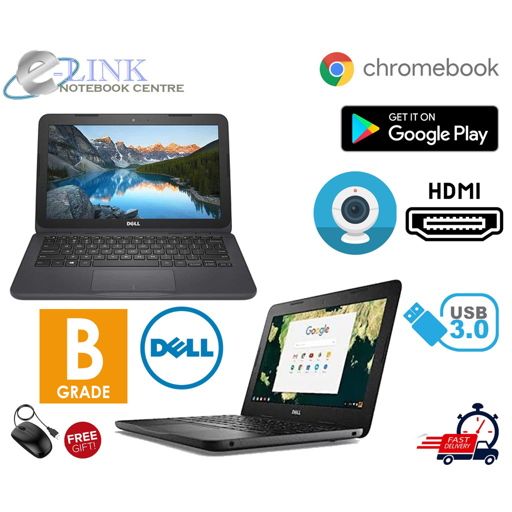 ( Chromebook Screen Grabe B scratch screen Support Play Store ) DELL  3180 / HP 11 G5 / LENOVO N22 / ACER C740 11.6 INCH
