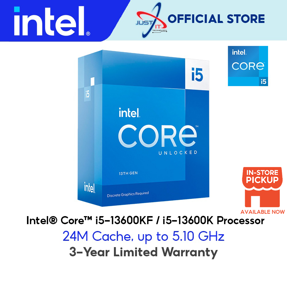 INTEL I5-13600KF / I5-13600K 24M Cache, up to 5.10 GHz