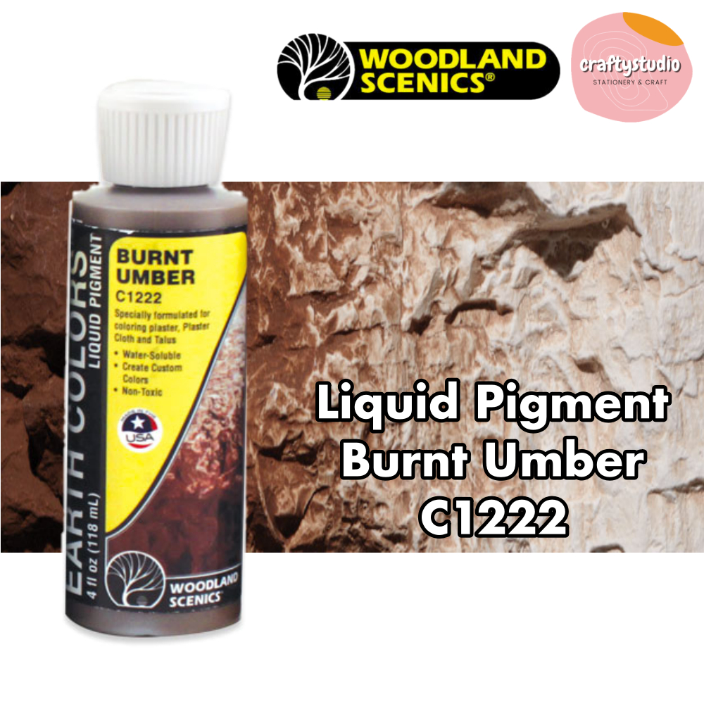 Woodland Scenics Liquid Pigment Burnt Umber, Architecture Model, Model ...