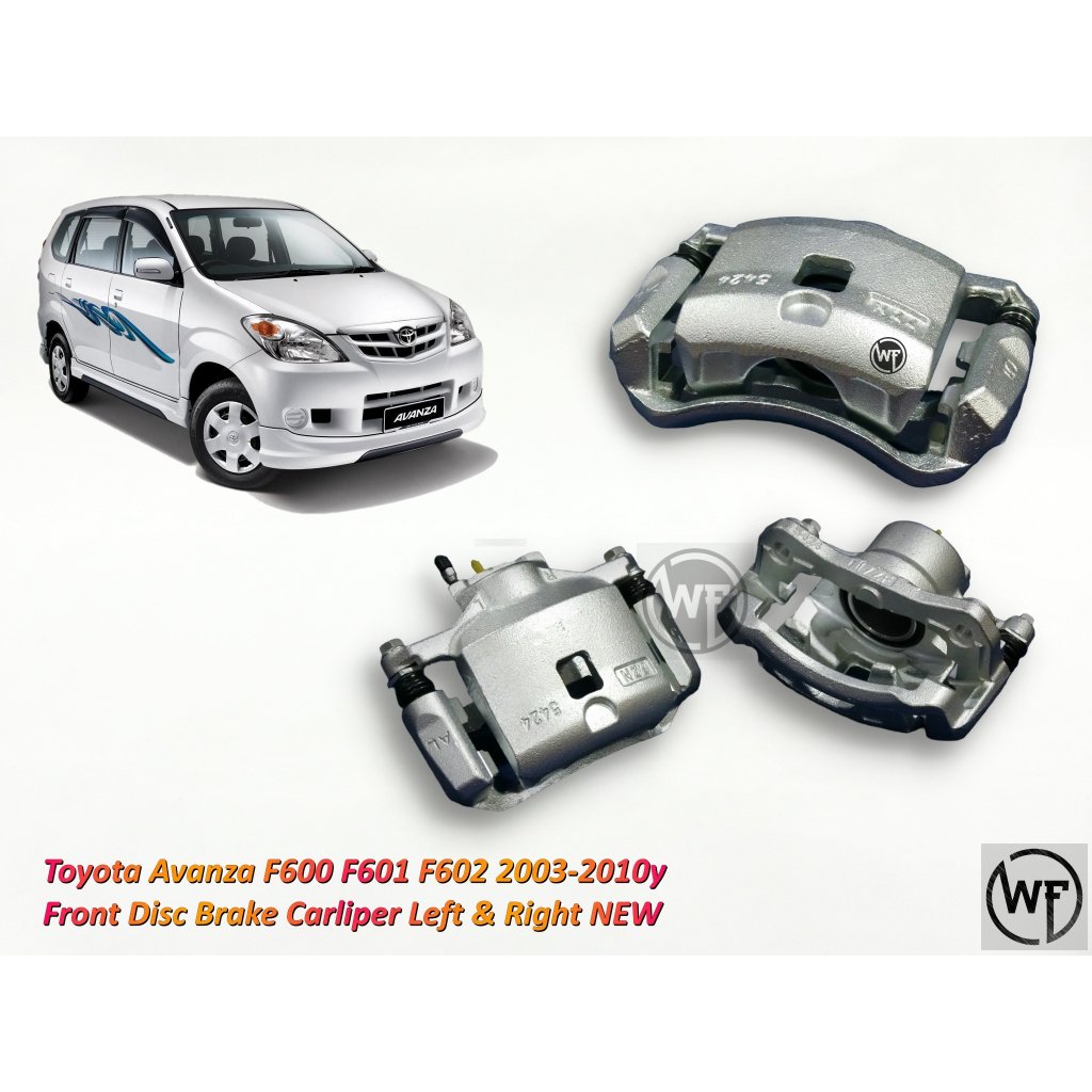 Toyota Avanza F600 F601 F602 20032010y Front Disc Brake Caliper Left