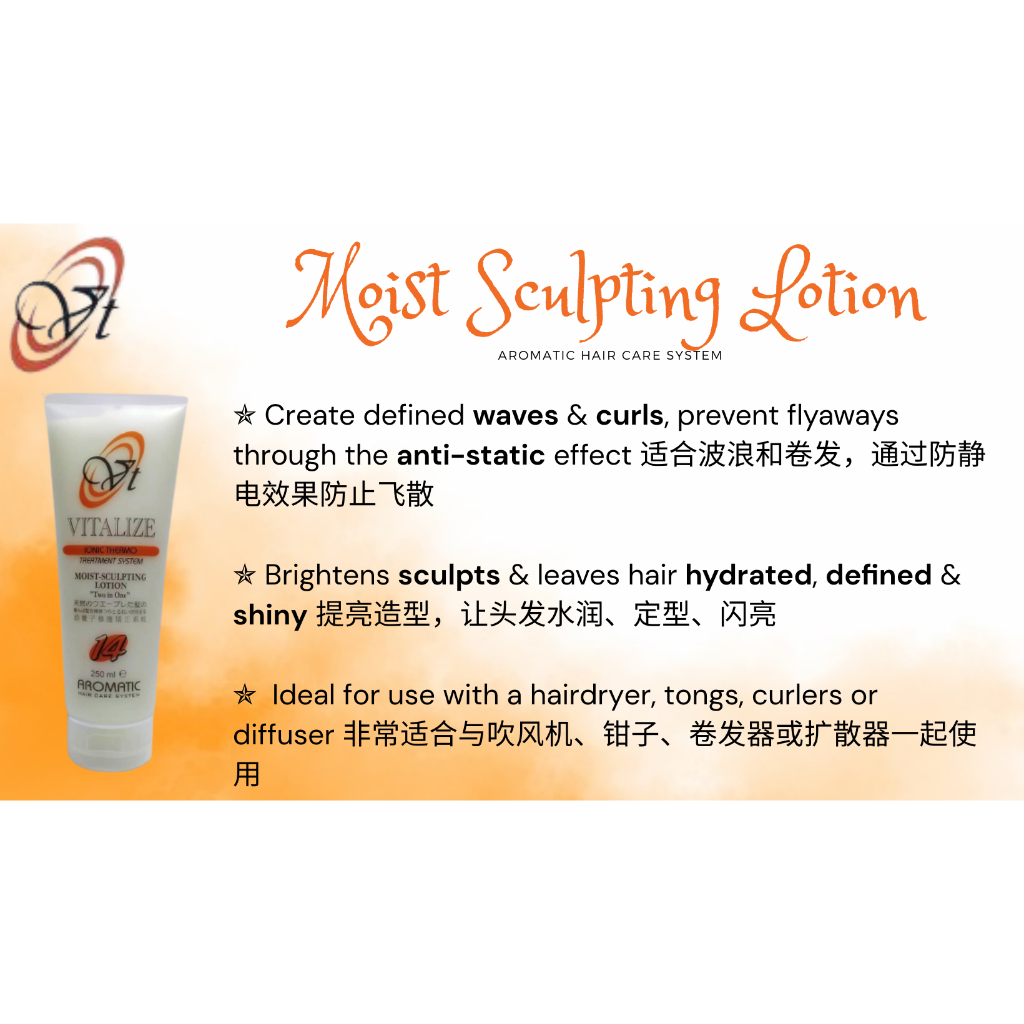 VITALIZE MOIST SCULPTING LOTION 250ml Shopee Malaysia