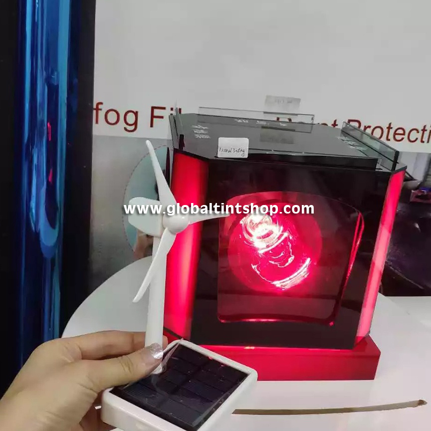 Rotatable Vehicle Solar Film Car Window tint Heat Rejection Test Box