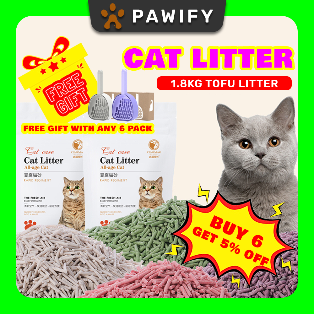 Cat Litter Sand Clumping Cat Litter Pasir Kucing Tofu Tofu Cat Sand