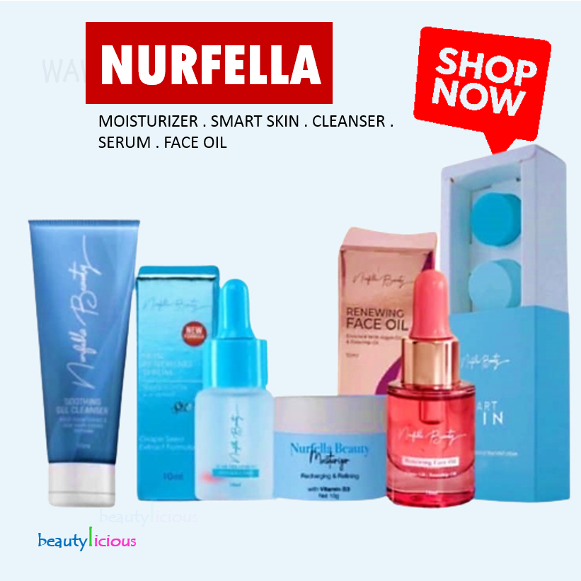 NURFELLA NB SCAR ACNE - CC CREAM / SERUM / MOISTURIZER CREAM 10G / GEL CLEANSER / SMART SKIN / FACE OIL