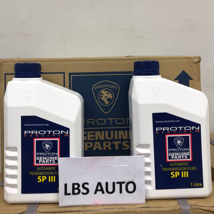 Proton SP3 Minyak GearBox Auto 1Liter ATF Transmission Fluid SPIII For Saga Iswara Wira Satria