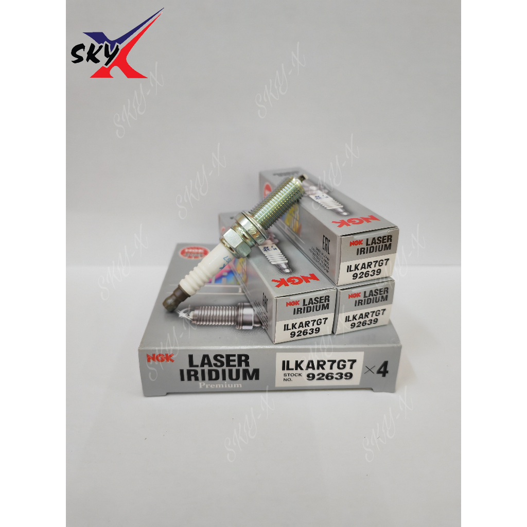 NGK 92639(ILKAR7G7) LASER IRIDIUM SPARK PLUG FOR PREVE 1.6cc CFE