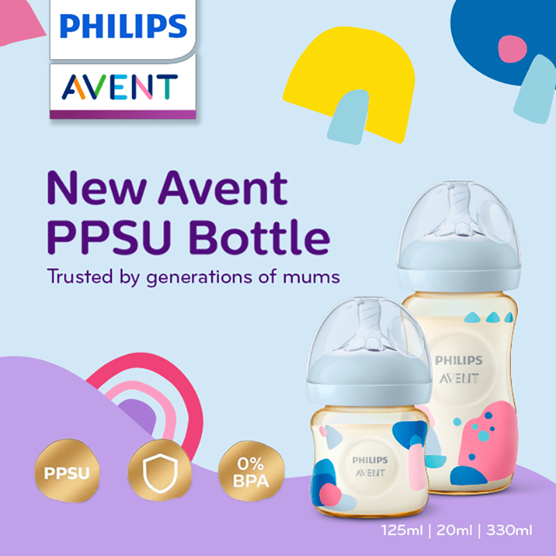 Philips Avent Natural PPSU Baby Feeding Bottle 4oz/120ml 9oz /260ml