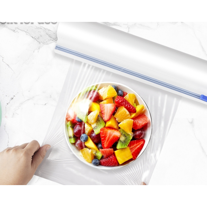 Clearing Stock! Wrap Dispenser with Slide Cutter, Fovanga cling wrap