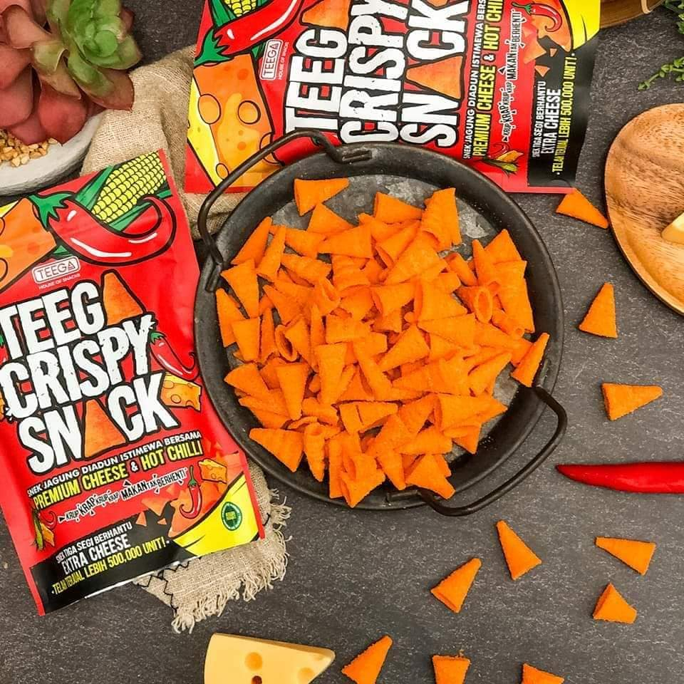 TEEGA Crispy Snack / Crispy Machos / Crispy Machos Salted Egg | Shopee ...