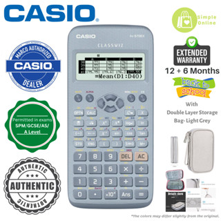 Genuine Casio FX-570EX-BU Blue ClassWiz Series Scientific Calculator ...